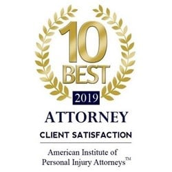 10 Best | 2019 | Attorney | Client Satisfaction | American Institute Of Personal Injury Law Attorneys