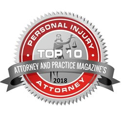 Top 10 Attorney And Practice Magazine's | Personal Injury Attorney | 2018