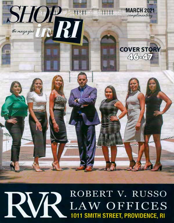 Photo of Shop In RI the magazine with the legal team on the cover